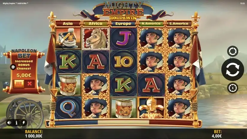 Mighty Empire Hold & Win slot screenshot 