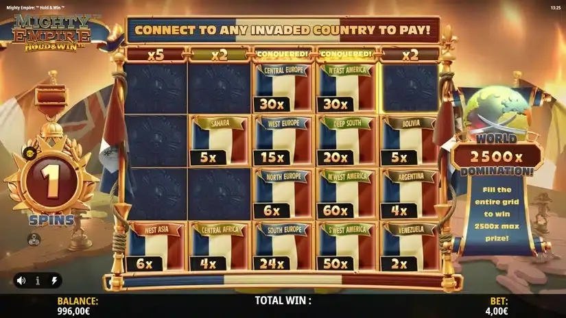 Mighty Empire Hold & Win slot screenshot 5