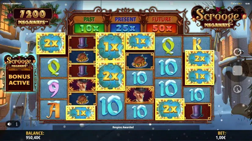 Scrooge Megaways slot screenshot 2