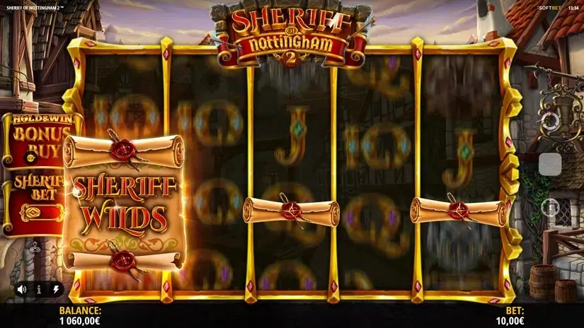 Sheriff of Nottingham 2 slot screenshot 5
