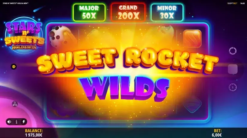 Stars n’ Sweets Hold & Win slot screenshot 5