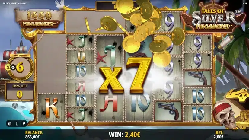 Tales of Silver Megaways slot screenshot 6