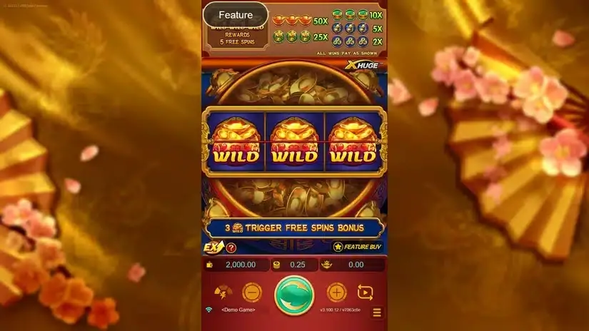 Treasure Bowl slot screenshot 1
