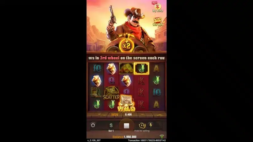 Bonus Hunter slot screenshot 2