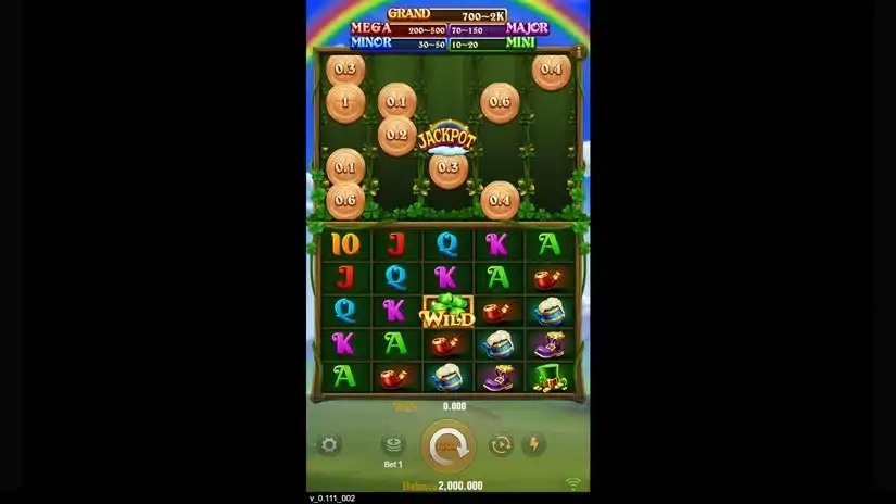 Elf Bingo slot screenshot 
