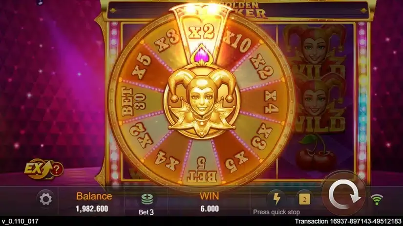 Golden Joker (Tada Gaming) slot screenshot 