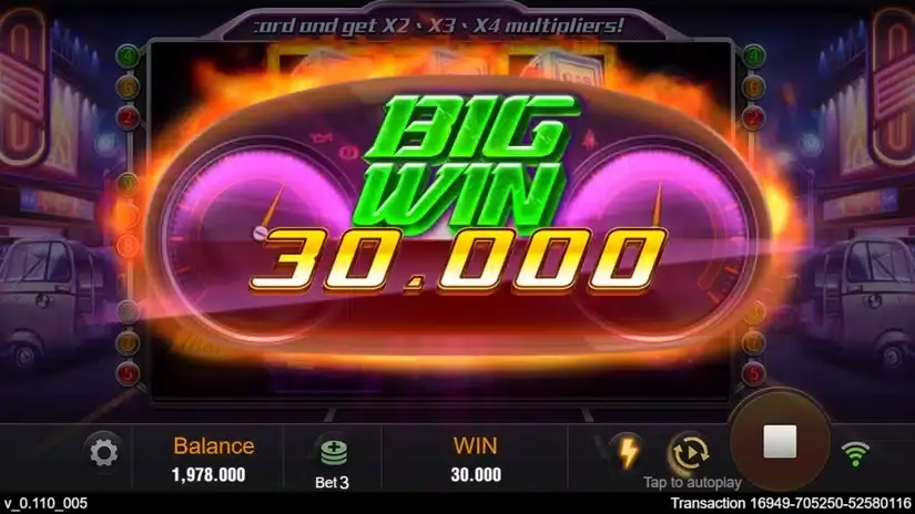 Happy Taxi slot screenshot 4