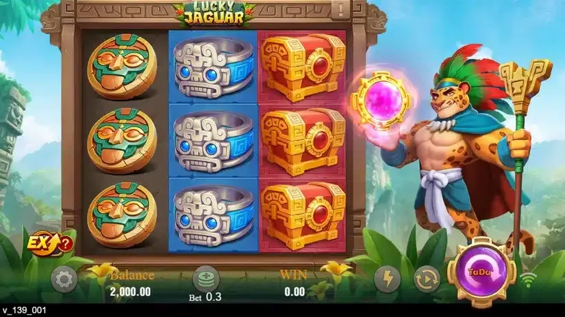 Lucky Jaguar slot screenshot 
