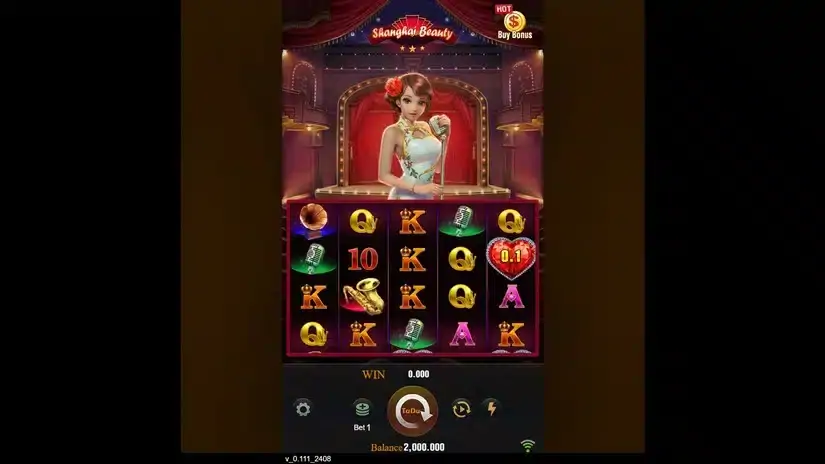 Shanghai Beauty slot screenshot 1