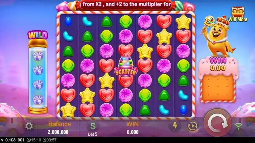 Sweet Land slot screenshot 