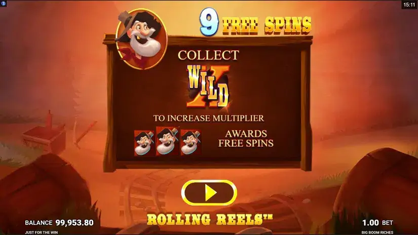 Big Boom Riches slot screenshot 6