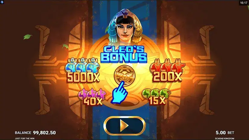 Scarab Kingdom slot screenshot 5