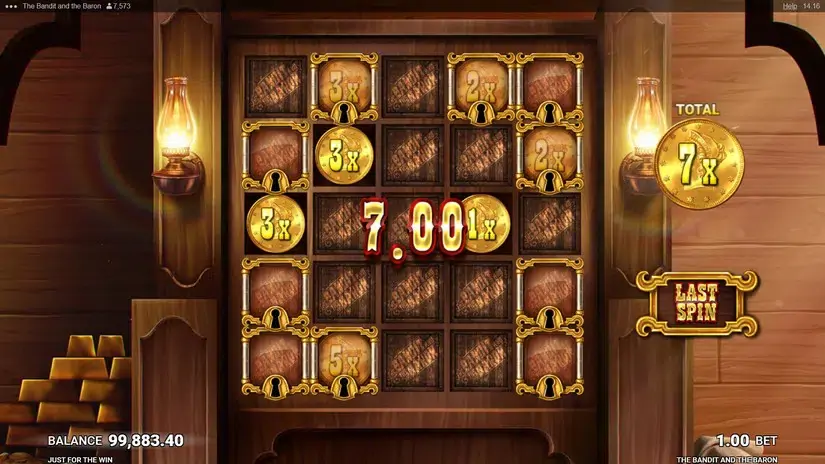 The Bandit and the Baron slot screenshot 7