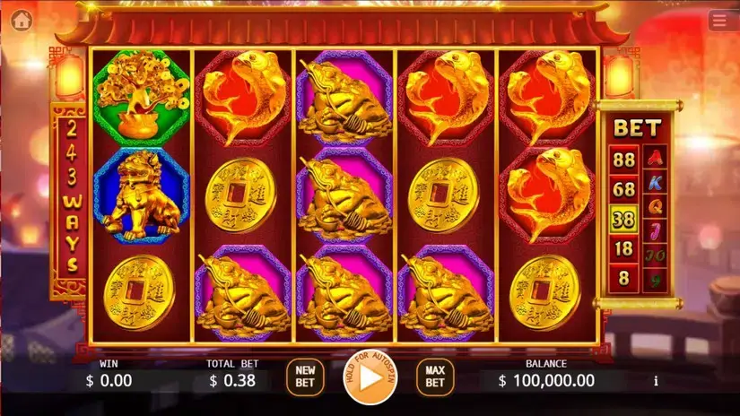 Golden Bull slot screenshot 1