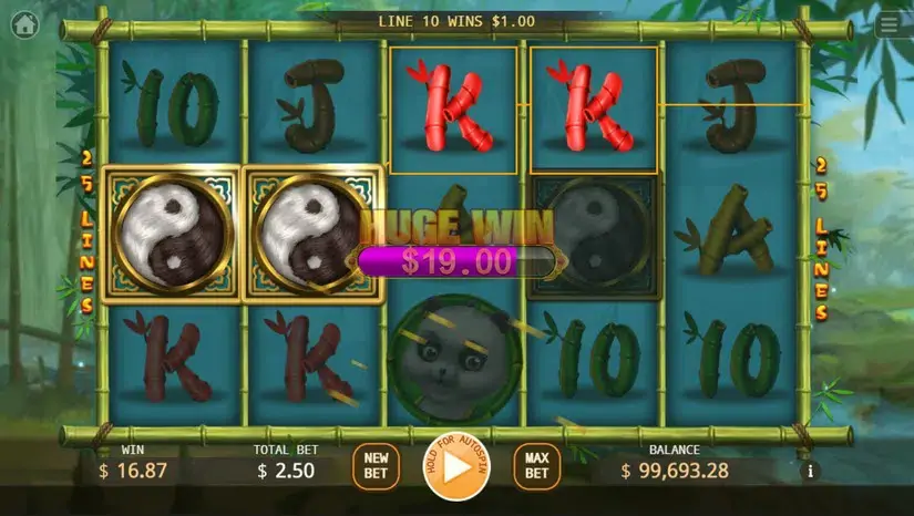 Panda Family slot screenshot 3