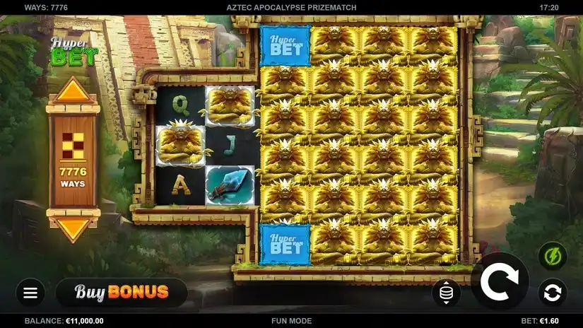 Aztec Apocalypse PrizeMatch slot screenshot 