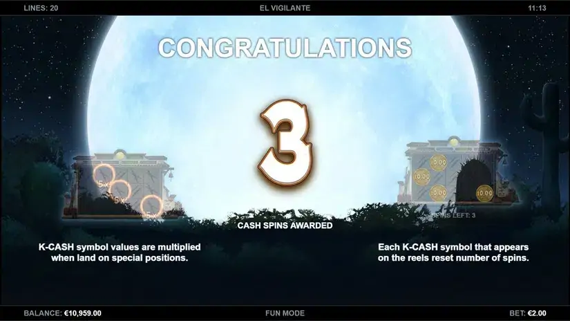 El Vigilante slot screenshot 5