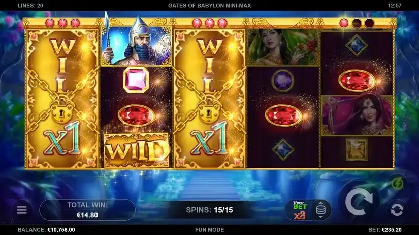 Gates of Babylon Mini-Max slot screenshot 6
