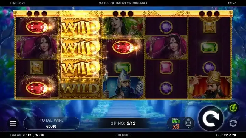 Gates of Babylon Mini-Max slot screenshot 4