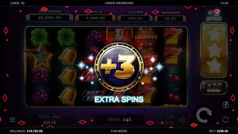 Joker Rainbows slot screenshot 5