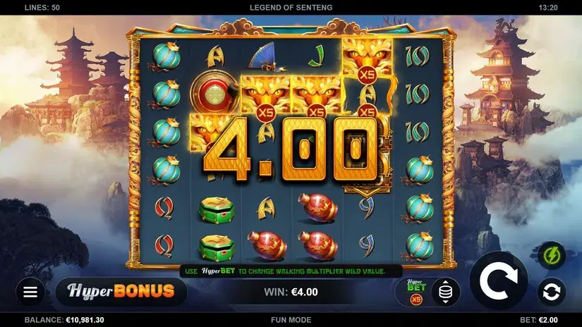 Legend of Senteng slot screenshot 3