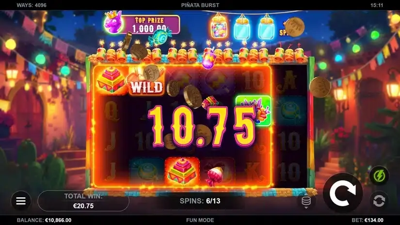 Piñata Burst slot screenshot 6