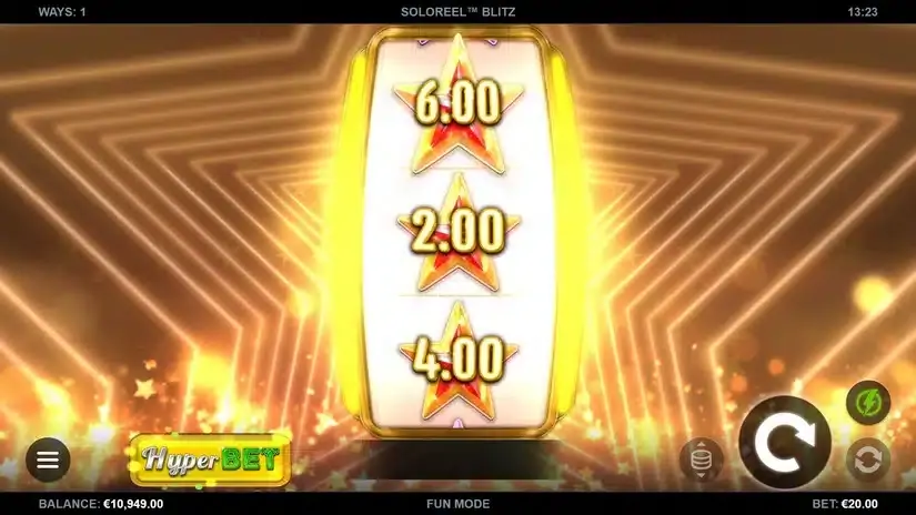 SoloReel™ Blitz slot screenshot 4