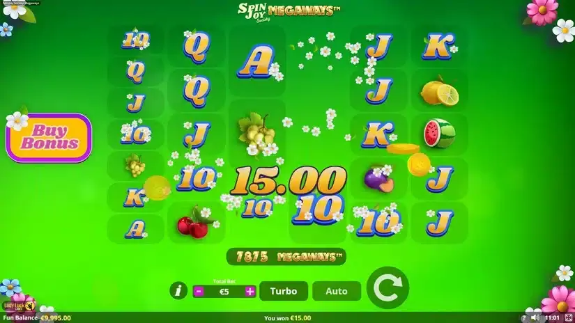 Spinjoy Society Megaways slot screenshot 2