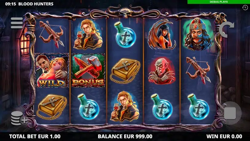 Blood Hunters slot screenshot 1