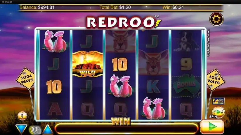RedRoo slot screenshot 3