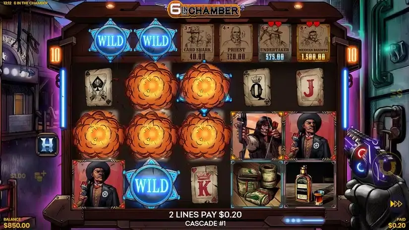 6 in the Chamber slot screenshot 5