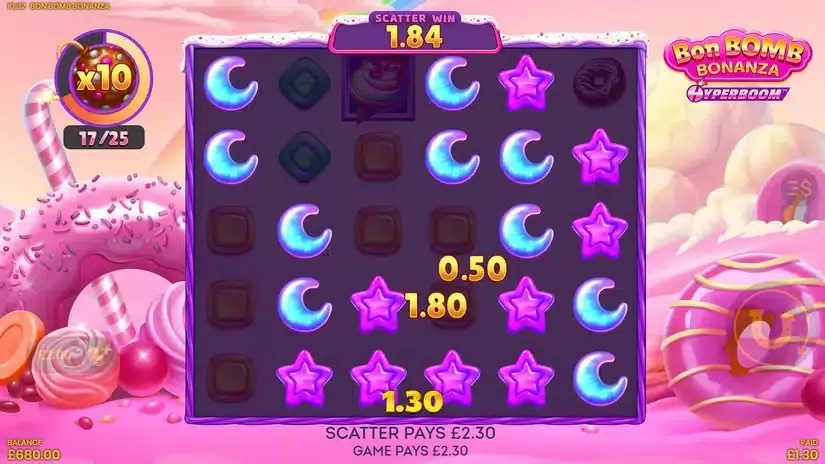 Bon Bomb Bonanza Hyperboom slot screenshot 3