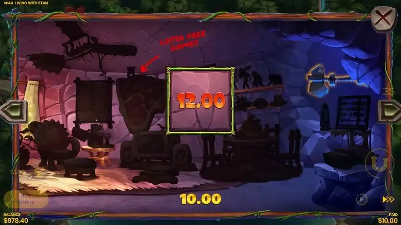 Living with Stan slot screenshot 4