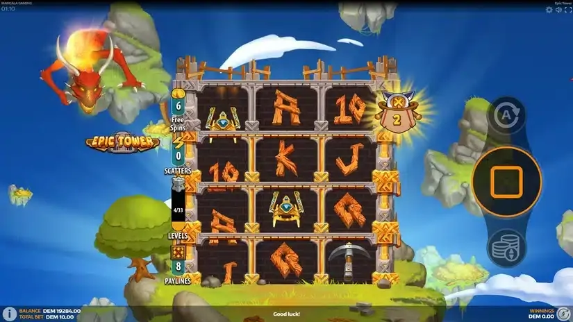 Epic Tower slot screenshot 4