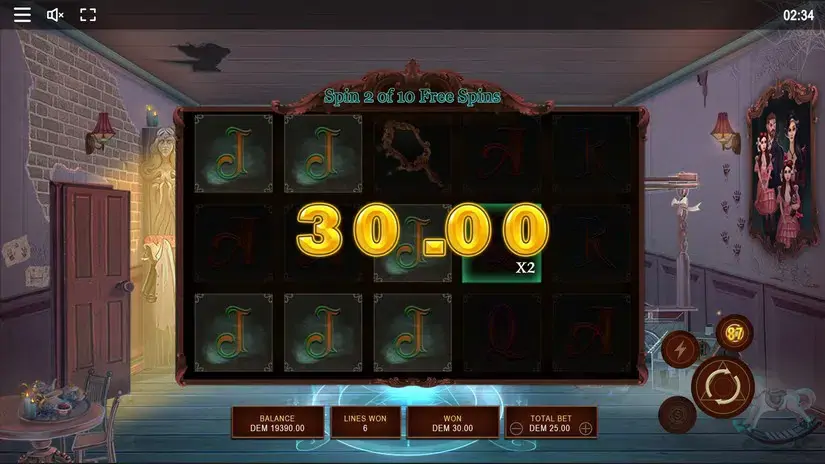 The Twin Wins Mystery slot screenshot 6