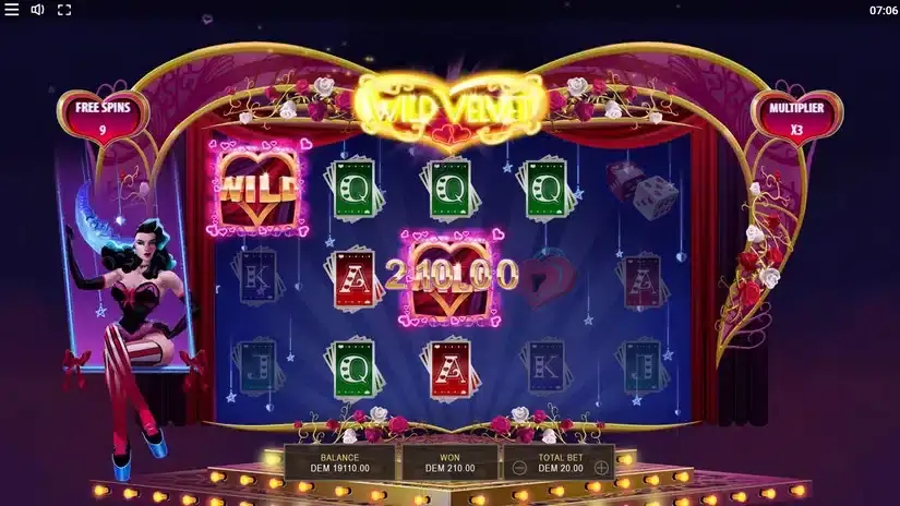 Wild Velvet slot screenshot 5