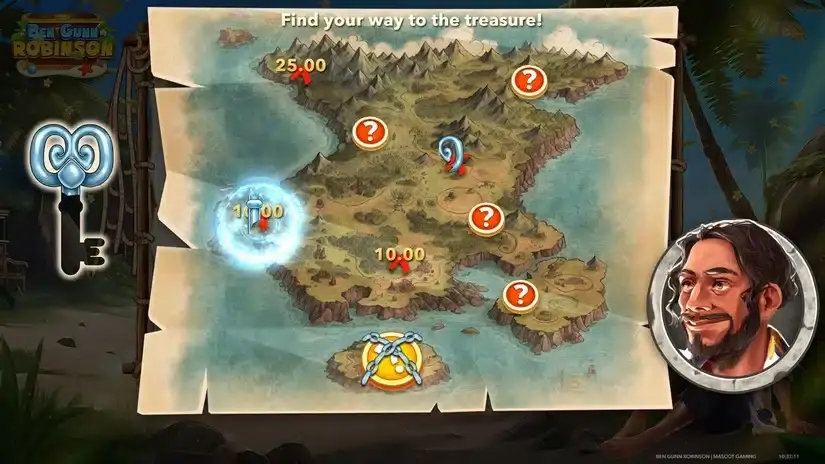 Ben Gunn Robinson slot screenshot 5