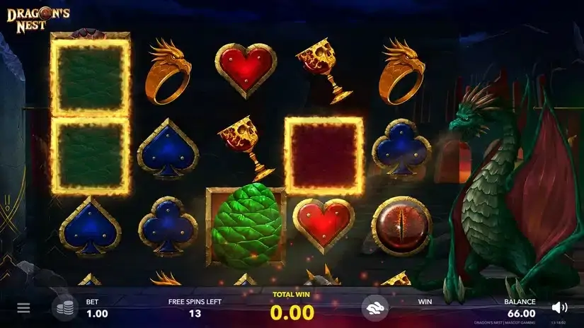 Dragon’s Nest slot screenshot 3