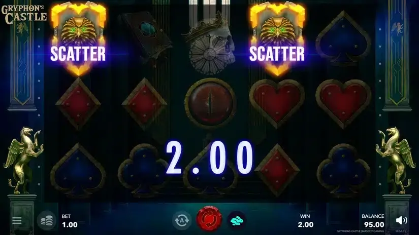 Gryphon’s Castle slot screenshot 2