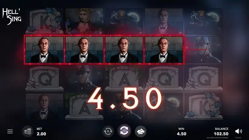 Hell’Sing slot screenshot 2