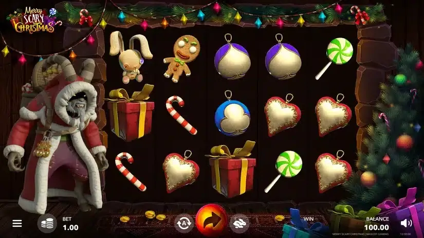 Merry Scary Christmas slot screenshot 