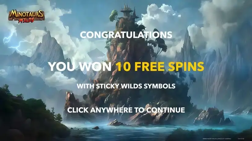 Minotaurs Wilds slot screenshot 2