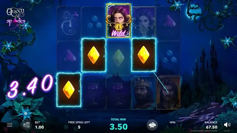 Queen of Spades slot screenshot 4