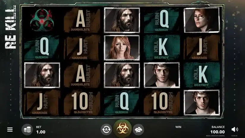 Re Kill slot screenshot 