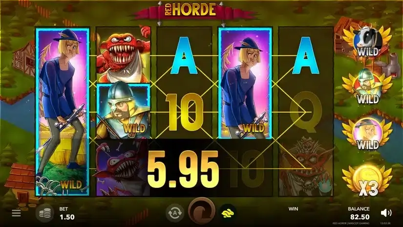 Red Hord slot screenshot 4