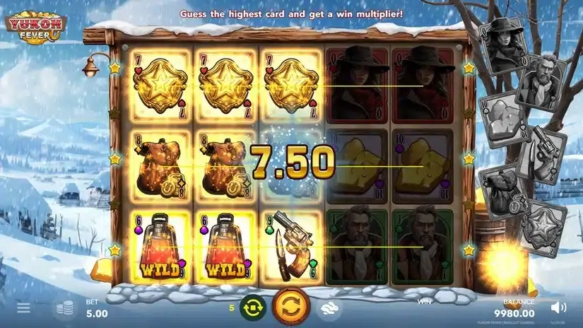 Yukon Fever slot screenshot 2