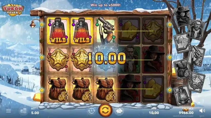 Yukon Fever slot screenshot 3