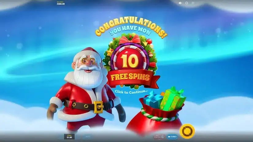 Christmas MULTIHOPS slot screenshot 3