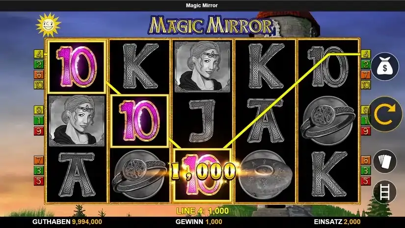 Magic Mirror slot screenshot 2