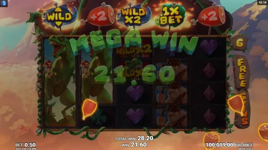 Anderthals slot screenshot 5